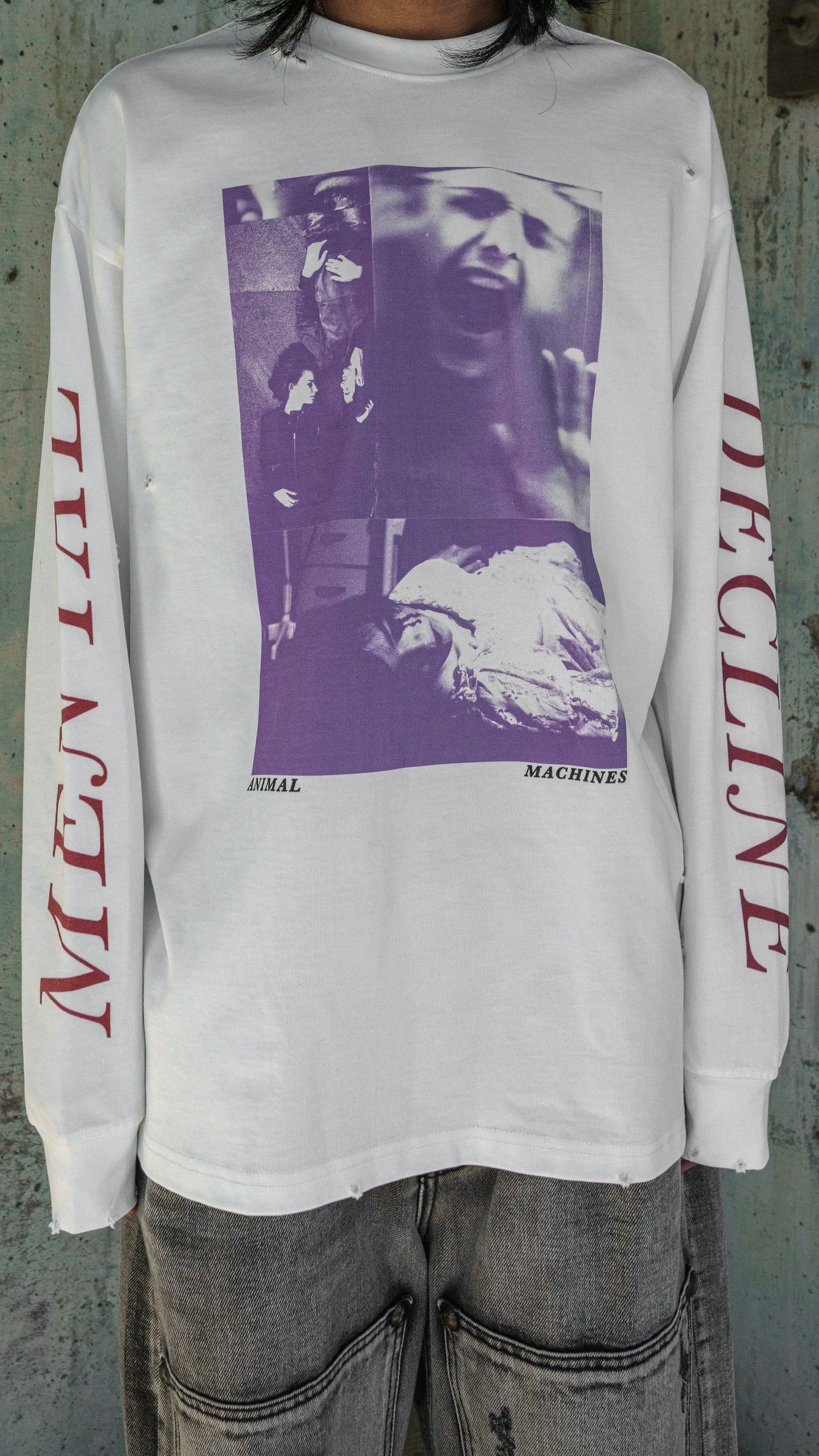 Mental Decline Oversized LS T-Shirt