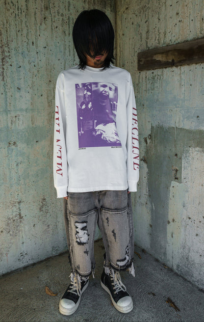 Mental Decline Oversized LS T-Shirt